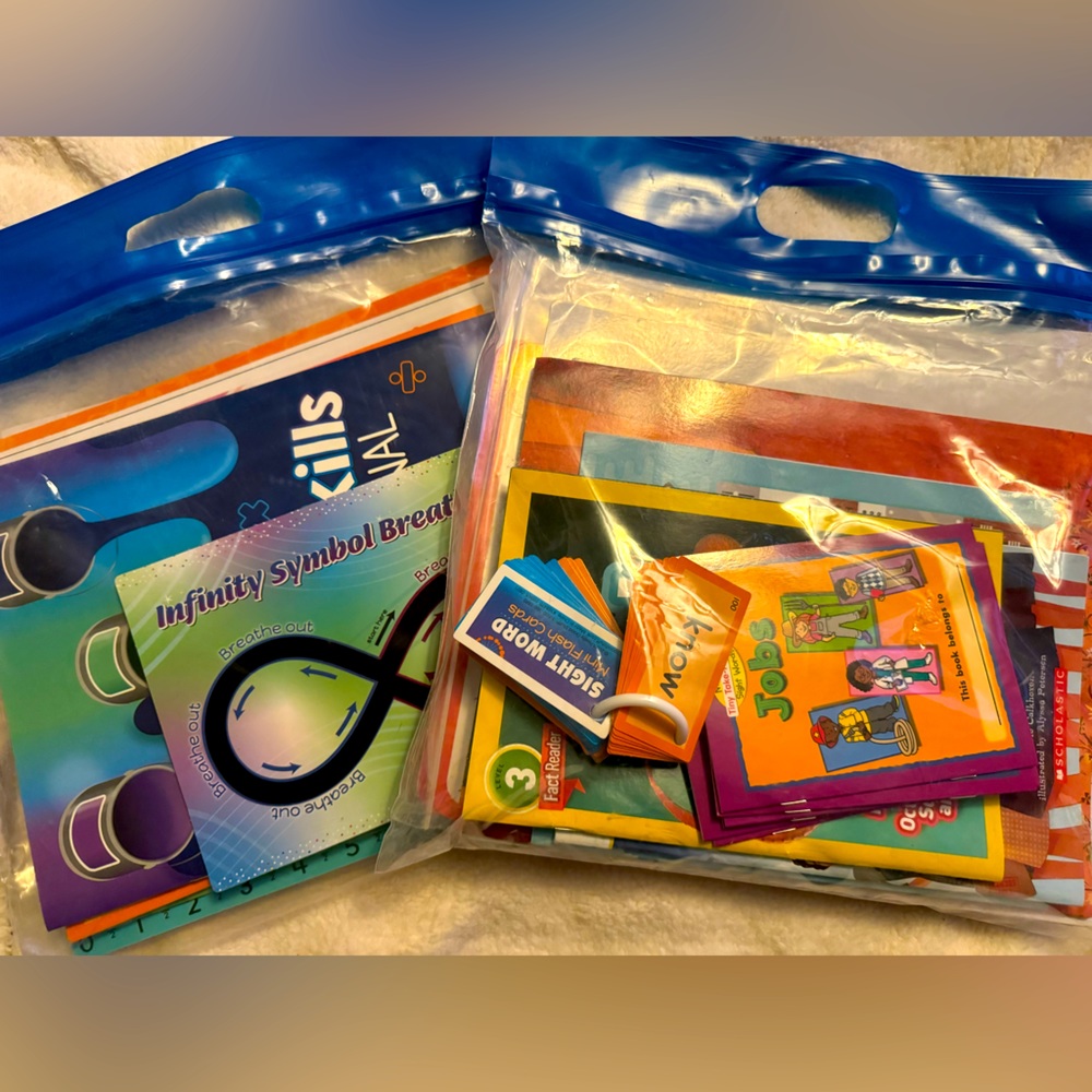 Scholastic learning kit for ages 3-5
